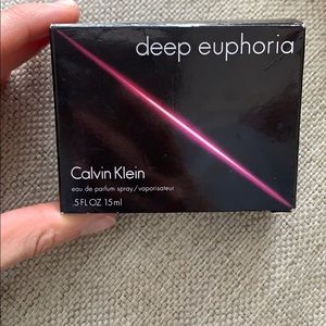 0.5 oz Calvin Klein deep euphoria